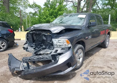 2018 Ram 1500 Express 4X4 5'7 Box from USA, damaged, VIN 1C6RR7KT4JS316608